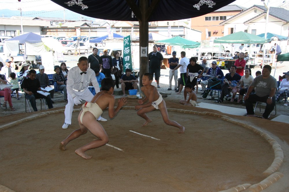 相撲大会取組