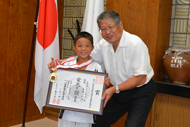 1空手全国連覇