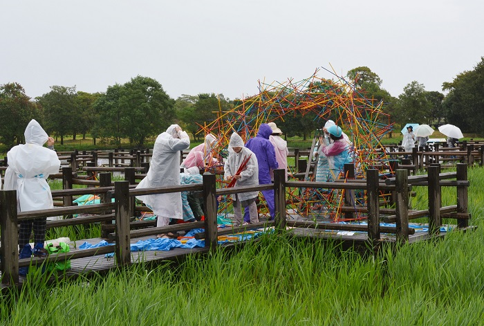 吉野ヶ里歴史公園 オブジェ作品展