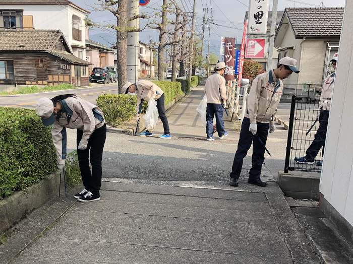 トヨタ紡織清掃活動