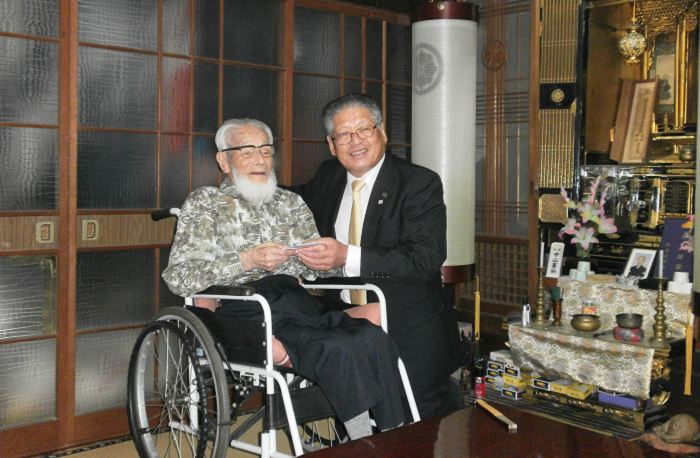 神埼市最高齢108歳