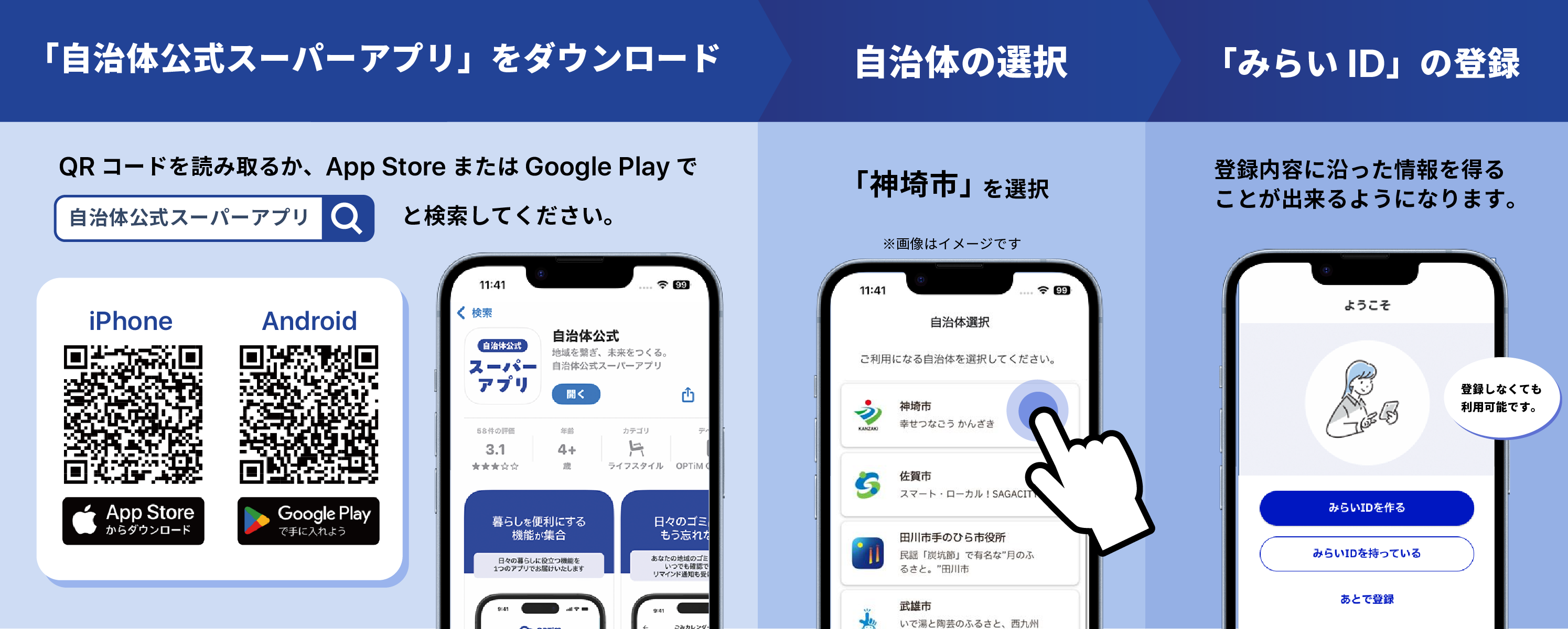 神埼市公式スーパーアプリ｜神埼市