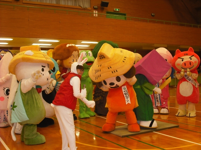 新春ゆるキャラ大運動会