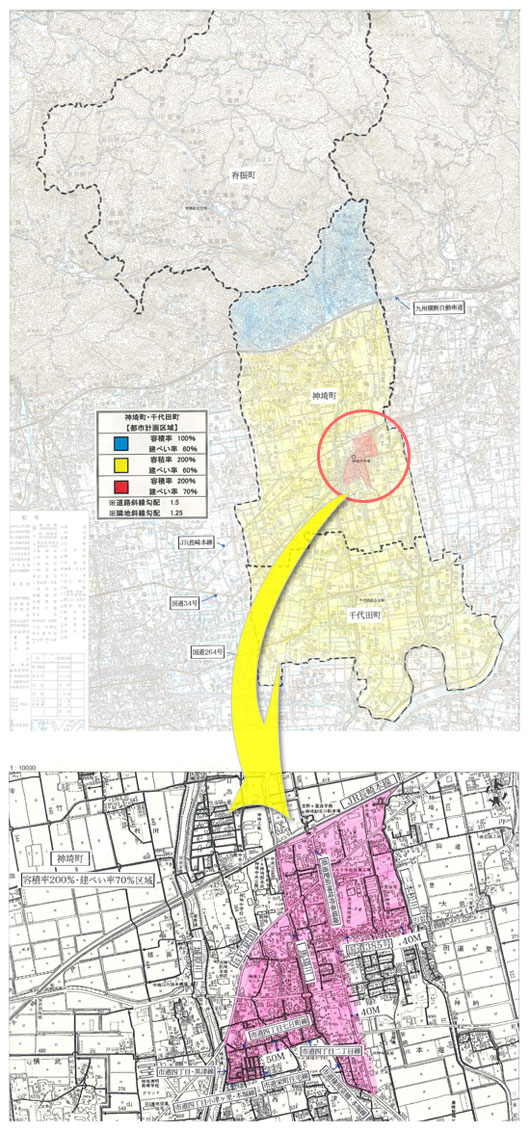 都市計画区域図